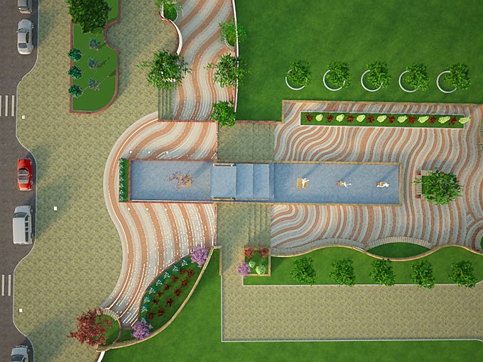 городской парк дизайн